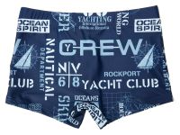 Плавки-шорты трикотажные для мальчиков, короткие