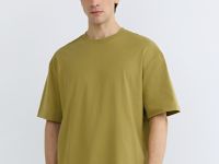 Футболка из хлопка с фотопринтом, Зеленый