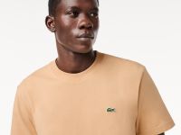 Мужская хлопковая футболка Lacoste с коротким рукавом