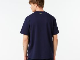 Мужская футболка Lacoste свободного кроя