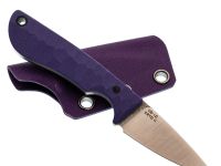 Фиксированный нож Exodus EDC Карма #3, сталь VG-10, рукоять G10, фиолетовый