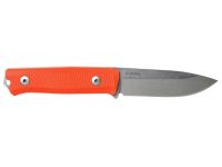 Нож с фиксированным клинком LionSteel Bushcraft-R, сталь Uddeholm Sleipner, рукоять G10, оранжевый