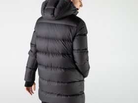 Мужская утеплённая куртка Lacoste стандартного кроя с отстёгивающимся капюшоном