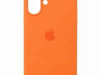 Чехол-накладка Silicone Case Series для iPhone 17 (оранжевый)