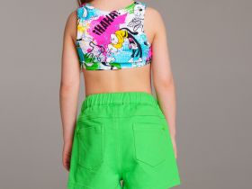 Шорты текстильные для девочек