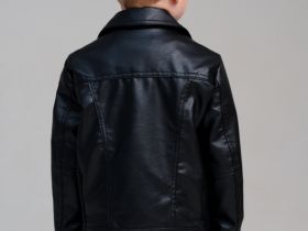 Куртка кожаная для мальчиков