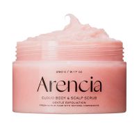 Парфюмированный скраб для тела и кожи головы Arencia Fresh Cloud Body & Scalp Scrub Lavender & Pear