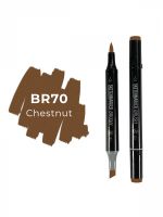 Маркер двухсторонний на спиртовой основе Sketchmarker Brush Цвет Каштан