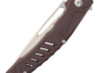 Складной нож Nimo Knives R7 Brown, сталь D2, G10