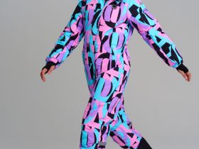 Комбинезон текстильный с полиуретановым покрытием для девочек