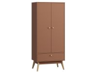 Распашной шкаф Торвалль 2-80x185 Терракотовый