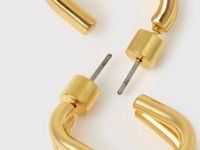 Серьги женские, Золотой