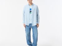 Мужская хлопковая рубашка Lacoste
