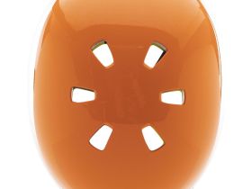 Nutcase Шлем защитный Nutcase Little Nutty Lightnin, цвет Белый-Оранжевый, ростовка XS