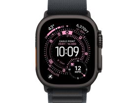 Смарт-часы Apple Watch Ultra 3 49mm Black Titanium Case with Black Alpine Loop (M)