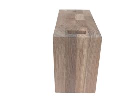 Подставка для ножей магнитная комбинированная Woodinhome KS016SOW, дуб