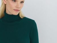 Базовая водолазка, Зеленый