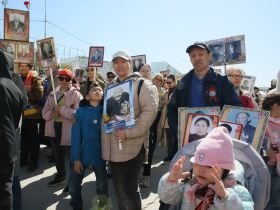 Фото. В Якутске акция «Бессмертный полк» собрала более 50 тысяч человек