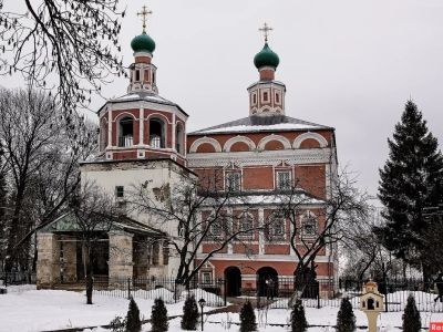 Церковь Успения (Богоявления) с росписью