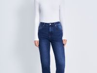 Джинсы mom fit женские