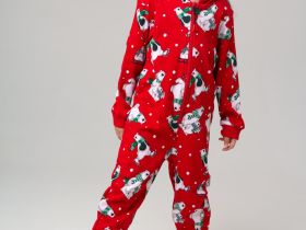 Пижама-комбинезон трикотажная унисекс для детей