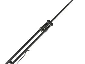 Складной нож CJRB Pyrite Bowie, сталь AR-RPM9 Black Stonewash, рукоять Stainless Steel черная