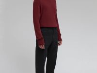 Брюки прямого кроя из хлопка