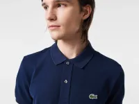 Мужское поло Lacoste L.12.12 приталенного кроя