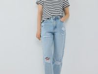 Футболка в морском стиле, Белый