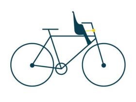 Bellelli Детское кресло переднее Bellelli Rabbit HandleFix, цвет Белый-Красный