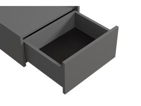 Тумба прикроватная подвесная Дигарс 43x21 Графитовый