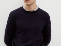 Шапка-бини с добавлением хлопка