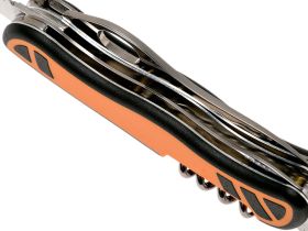 Складной нож Victorinox Hunter XT One Hand, сталь X50CrMoV15, рукоять нейлон, оранжево-черный