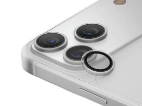 Защитное стекло Gerlax (GG-202) на линзы камер для Apple iPhone 17 Pro/17 Pro Max (прозрачный)