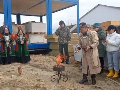 Строительство нового фельдшерского пункта началось в селе Техтюр Хангаласского района