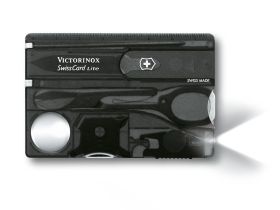 Швейцарская карта Victorinox SwissCard Lite, сталь X50CrMoV15, рукоять ABS-Пластик, черный