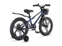 Детский велосипед Maxiscoo Shark Pro 18, год 2026, цвет Синий