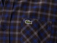Мужская хлопковая рубашка Lacoste стандартного кроя