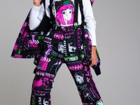 Комплект текстильный с полиуретановым покрытием для девочек: куртка, брюки