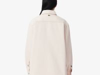 Женская джинсовая куртка Lacoste из органического хлопка