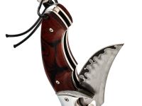 Складной нож Steelclaw Запад-01, сталь VG10/дамаск, рукоять палисандр