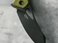 Складной нож Mr.Blade Wyvern blackwash сталь AUS-8, рукоять Olive FRN