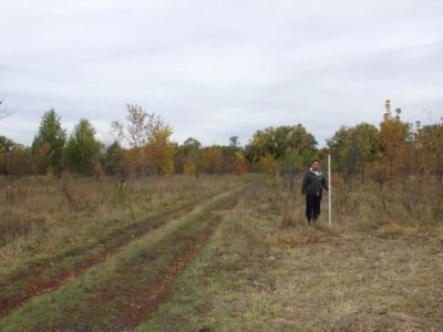 Место переправы с боями