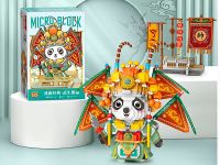 8107_MK Конструктор Панда из китайской оперы