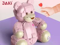 JK8133 Конструктор Розовый Мишка Тэдди
