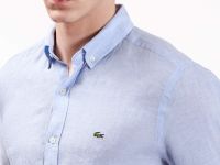 Мужская льняная рубашка Lacoste Regular Fit