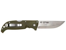 Нож складной Cold Steel Finn Wolf, сталь AUS-8A, рукоять Griv-Ex™, оливковый