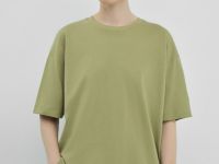 Базовая футболка оверсайз, Зеленый