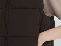 Утеплённый жилет, Коричневый