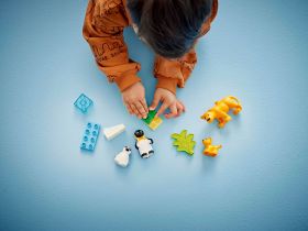 DUPLO 10442 Конструктор Семейства диких животных: пингвины
